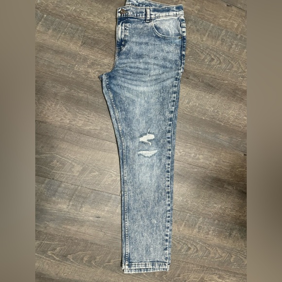 Wonder Nation Stonewashed Denim- 16 Slim HUSKY - Picture 7 of 16
